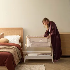 Mocka Dream Swing Co Sleeper Bassinet - Cream by Mocka., a Kids & Nursery Decor for sale on Style Sourcebook