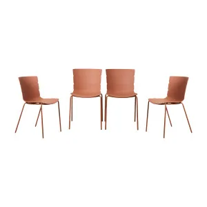 Ravello Outdoor Dining Chair - Clay Set of Four Bundle - Mocka by Mocka., a Outdoor Chairs for sale on Style Sourcebook