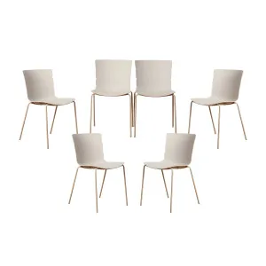 Ravello Outdoor Dining Chair - Beige Set Of Six Bundle - Mocka by Mocka., a Outdoor Chairs for sale on Style Sourcebook