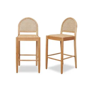 Mateo Bar Stool - Set of Two Bundle - Natural - Mocka by Mocka., a Stools for sale on Style Sourcebook