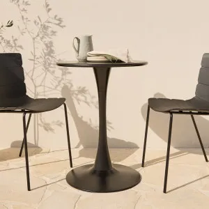 Ravello Outdoor Bistro Round Table - Black - Mocka by Mocka., a Tables for sale on Style Sourcebook