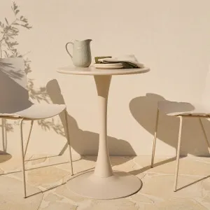 Ravello Outdoor Bistro Round Table - Beige - Mocka by Mocka., a Tables for sale on Style Sourcebook