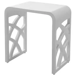 Thermogroup Ivy Shower Stool - White IS4027W by Thermogroup, a Bathroom Accessories for sale on Style Sourcebook