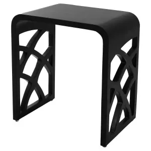 Thermogroup Ivy Shower Stool - Black IS4027B by Thermogroup, a Bathroom Accessories for sale on Style Sourcebook