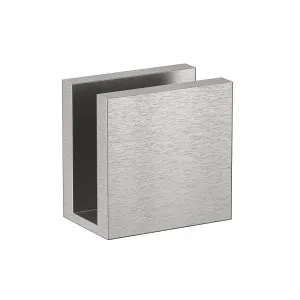 Industry Wall to Glass 90 Degree 10mm Clamp Satin Nickel by Estelle, a Shower Hinges for sale on Style Sourcebook