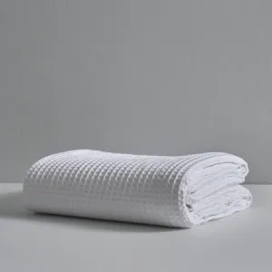 Luxury Waffle Blanket - Luxury Cotton, Single, Dark Olive - Canningvale by Canningvale, a Sheets for sale on Style Sourcebook