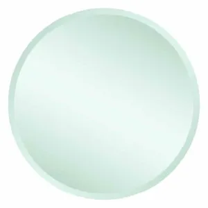 Thermogroup Ablaze 500 Kent Round 18mm Bevel Edge Bathroom Mirror with Hangers KR5050HN by Thermogroup, a Mirrors for sale on Style Sourcebook