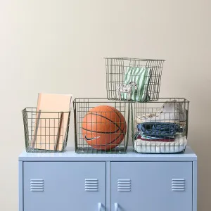 Mocka Original Baskets - Set of 4 - Khaki by Mocka., a Baskets & Boxes for sale on Style Sourcebook