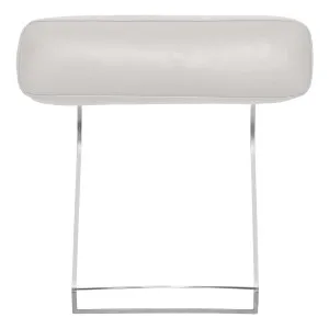 Stratton Headrest in Warmth Leather Light Grey by OZ Design, a Sofas for sale on Style Sourcebook