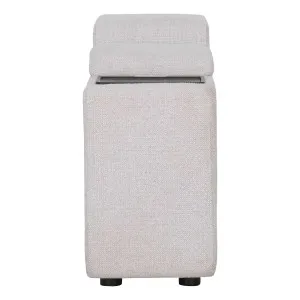 Nevada Sofa Storage Console in  Domino Marshmallow by OZ Design, a Sofas for sale on Style Sourcebook