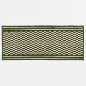 Habitat Finn Mei Reversible Floor Runner Natural Green by Habitat, a Contemporary Rugs for sale on Style Sourcebook