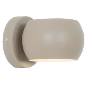 Nordlux Belir Minimalist Up/Down Wall Light - Brown by Nordlux, a Wall Lighting for sale on Style Sourcebook