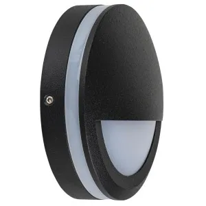 Havit Nava Aluminium 12V LED Wall/Step Light with Eyelid - Black by Havit, a Wall Lighting for sale on Style Sourcebook