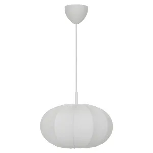 Nordlux Aeron Sculptural Pumpkin Pendant with Textile Shade - medium by Nordlux, a Lighting for sale on Style Sourcebook