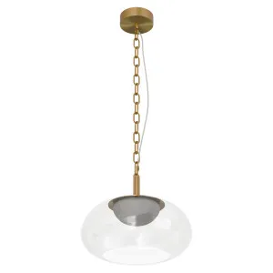 Calibo Bower Modern Alabaster Stone Dome Pendant - Round with Natural by Calibo, a Lighting for sale on Style Sourcebook