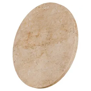 Calibo Orville 300mm Travertine Stone Eclipse Wall Light - Beige by Calibo, a Lighting for sale on Style Sourcebook