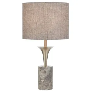 Telbix Renara Sculptural Table Lamp - Grey by Telbix, a Lamps for sale on Style Sourcebook
