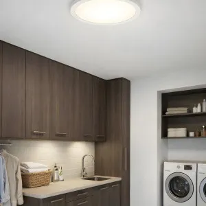 Atom AT3030 Flat Low-Profile LED Oyster Light - Medium by Atom Lighting, a Lighting for sale on Style Sourcebook