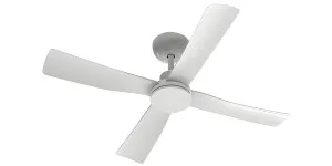 Atom Vanuatu 39" DC Celing Fan with Wall Control - White by Atom Lighting, a Ceiling Fans for sale on Style Sourcebook