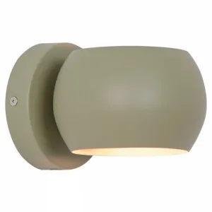 Nordlux Belir Minimalist Up/Down Wall Light - Dusty Green by Nordlux, a Wall Lighting for sale on Style Sourcebook