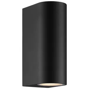 Dion Minimalist Up/Down Outdoor Wall Light - Black by Nordlux, a Wall Lighting for sale on Style Sourcebook