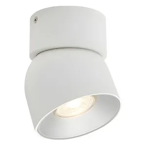 Nordlux Pitcher 1 Light Adjustable Ceiling Spotlight - White by Nordlux, a Spotlights for sale on Style Sourcebook