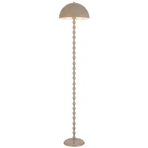 Telbix Estiq Contemporary Sculptural Floor Lamp - Taupe by Telbix, a Lamps for sale on Style Sourcebook