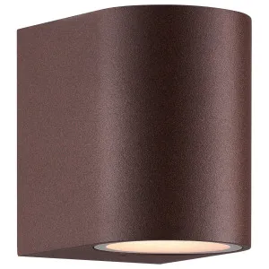 Dion Minimalist Outdoor Wall Light - Rusty by Nordlux, a Wall Lighting for sale on Style Sourcebook