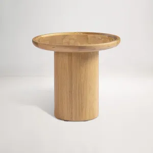 Ezra Side Table, Natural Oak, by Lounge Lovers by Lounge Lovers, a Coffee Table for sale on Style Sourcebook