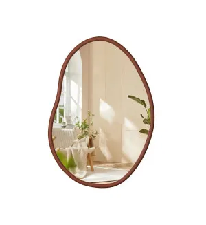 Wooden Frame Wall Mirror 74cm x 110cm by Luxe Mirrors, a Mirrors for sale on Style Sourcebook