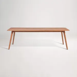 Oskar Dining Table, Walnut Brown, by Lounge Lovers by Lounge Lovers, a Dining Tables for sale on Style Sourcebook