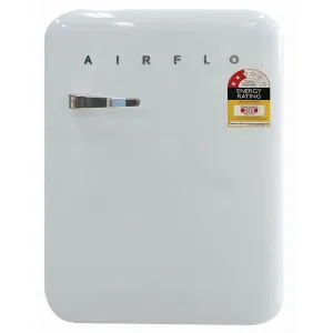 Airflo 130L Retro Bar Fridge White AFF130XW by Airflo, a Refrigerators, Freezers for sale on Style Sourcebook