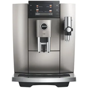 JURA E8 INTD Automatic Coffee Machine Silver 15721 by Jura, a Espresso Machines for sale on Style Sourcebook