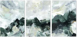 Green Mountain, Set Of 3 by Gioia Wall Art, a Prints for sale on Style Sourcebook