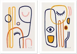 Feel Good, Style B, Set Of 2 by Gioia Wall Art, a Prints for sale on Style Sourcebook