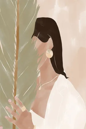 Plant Girl by Gioia Wall Art, a Prints for sale on Style Sourcebook