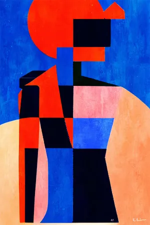 Figure No.9 by Gioia Wall Art, a Prints for sale on Style Sourcebook