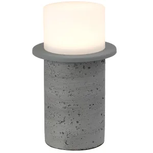 Telbix Kolisa Textured Stone LED Table Lamp - Grey by Telbix, a Lamps for sale on Style Sourcebook