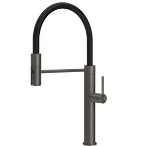 60120#707 Gessi 316 G'N Flexi Smooth BK by 316, a Kitchen Taps & Mixers for sale on Style Sourcebook