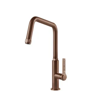 60051#708 Gessi Officine SquareSwivel CU by Officine, a Kitchen Taps & Mixers for sale on Style Sourcebook