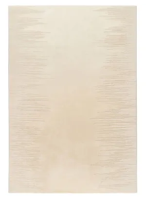 Chaleya Tonal Ivory Abstract Rug by Miss Amara, a Contemporary Rugs for sale on Style Sourcebook