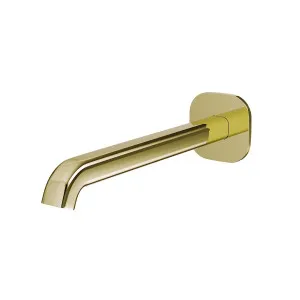 SYMMETRY In Wall Bath Spout 220mm Champagne Gold by Highgrove Bathrooms, a Bathroom Taps & Mixers for sale on Style Sourcebook