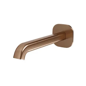SYMMETRY In Wall Bath Spout 180mm Titanium Bronze by Highgrove Bathrooms, a Bathroom Taps & Mixers for sale on Style Sourcebook