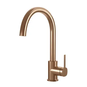 SYMMETRY Gooseneck Sink Mixer Titanium Bronze by Highgrove Bathrooms, a Bathroom Taps & Mixers for sale on Style Sourcebook