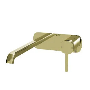 SYMMETRY In Wall Mixer & 220mm Spout Kit Champagne Gold by Highgrove Bathrooms, a Bathroom Taps & Mixers for sale on Style Sourcebook