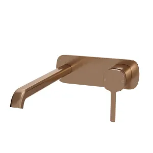 SYMMETRY In Wall Mixer & 220mm Spout Kit Titanium Bronze by Highgrove Bathrooms, a Bathroom Taps & Mixers for sale on Style Sourcebook