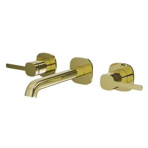 SYMMETRY In-Wall Top Lever Assemblies & 180mm Spout Kit Champagne Gold by Highgrove Bathrooms, a Bathroom Taps & Mixers for sale on Style Sourcebook