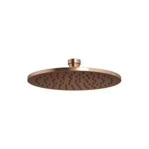 MONSOON Round Shower Head Titanium Bronze 200mm by Highgrove Bathrooms, a Showers for sale on Style Sourcebook