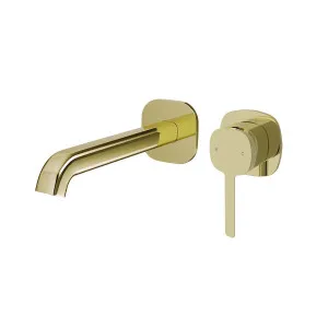 SYMMETRY In Wall Mixer & 180mm Spout Kit with Individual Wall Plate Champagne Gold by Highgrove Bathrooms, a Bathroom Taps & Mixers for sale on Style Sourcebook