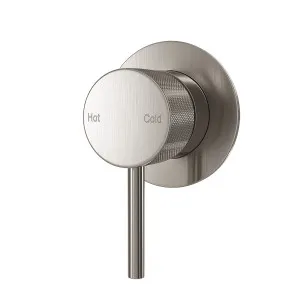 MESH In Wall Mixer Set Brushed Nickel by Highgrove Bathrooms, a Bathroom Taps & Mixers for sale on Style Sourcebook